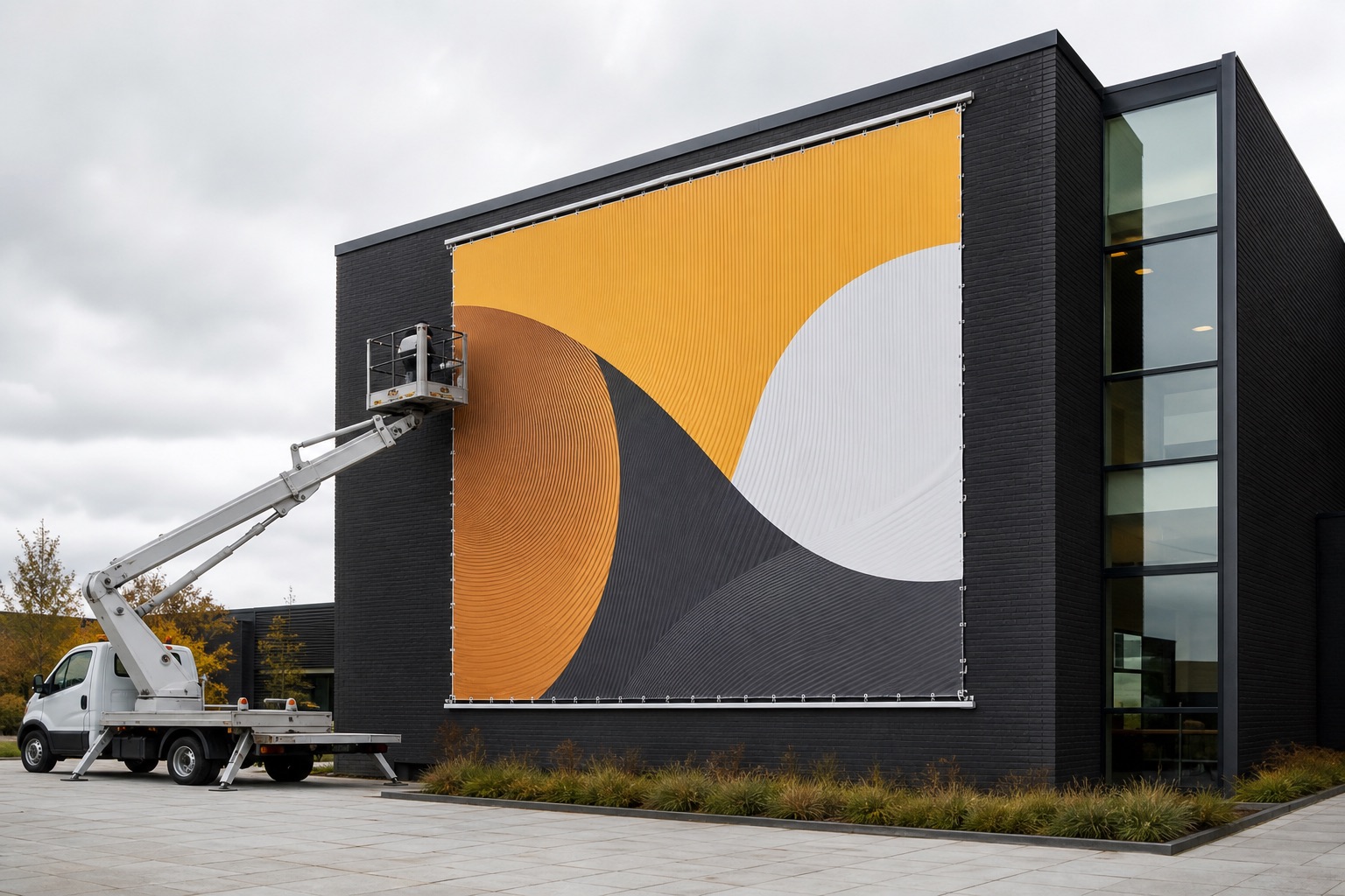 Bannerklar grafik og produktion